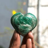 Green Aventurine Heart  ( AAA)